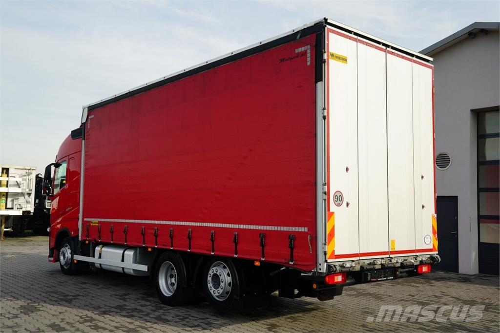 Volvo FH 460 / FIRANKA 7,4 M / I-SAVE / I-PARK COOL / OŚ Camión con caja abierta