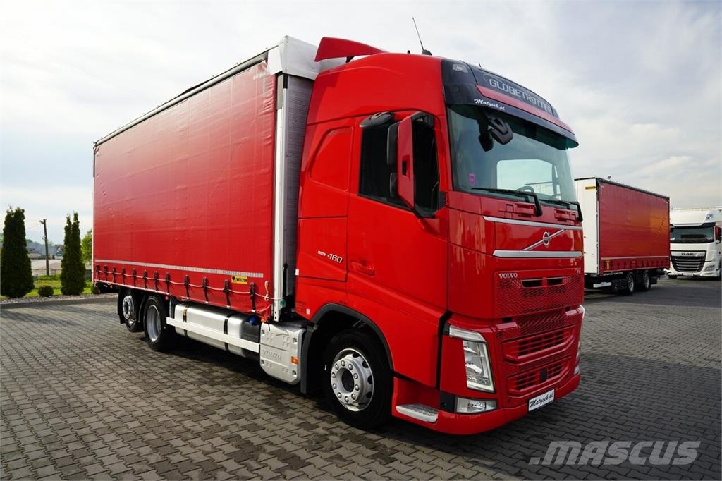 Volvo FH 460 / FIRANKA 7,4 M / I-SAVE / I-PARK COOL / OŚ Camión con caja abierta