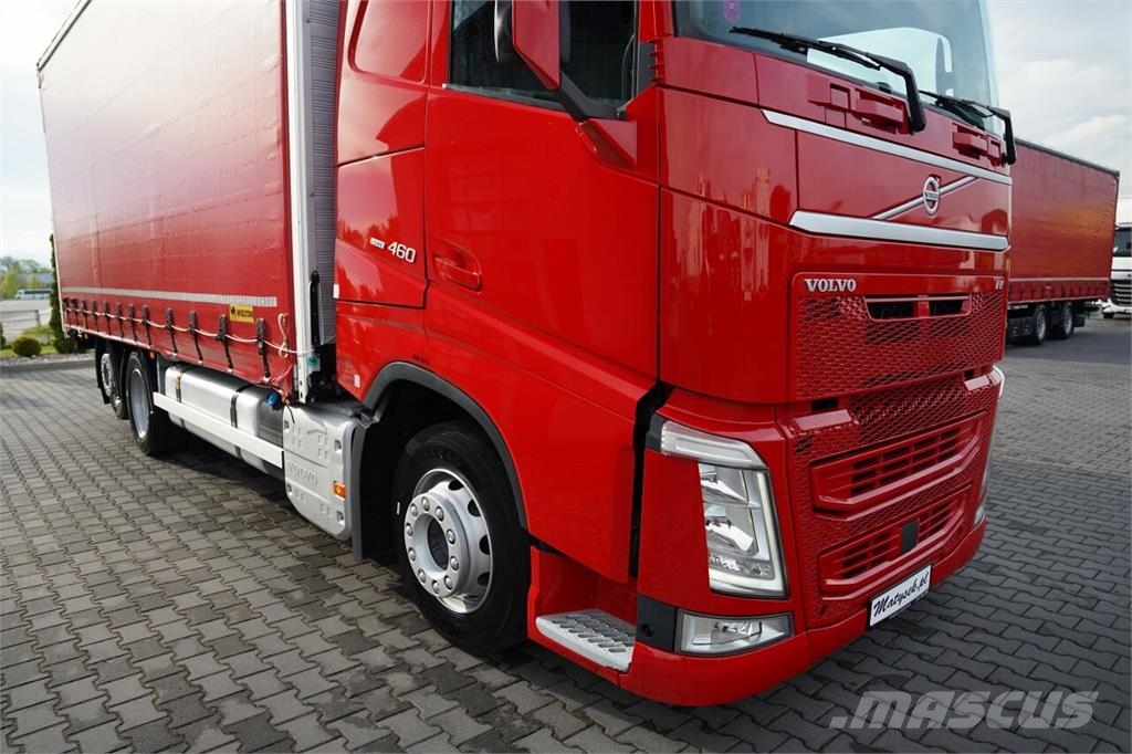 Volvo FH 460 / FIRANKA 7,4 M / I-SAVE / I-PARK COOL / OŚ Camión con caja abierta