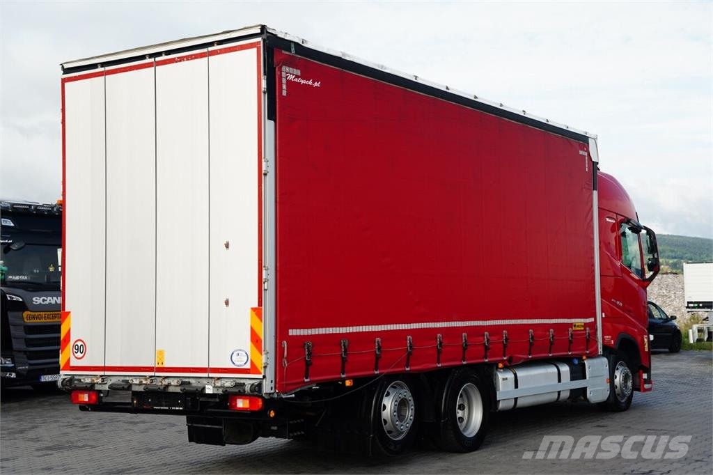 Volvo FH 460 / FIRANKA / I-SAVE / I-PARK COOL / OŚ PODNO Camiones de caja de lona
