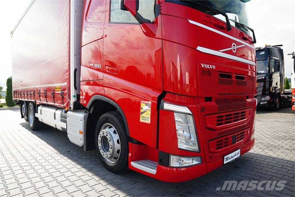 Volvo FH 460 / FIRANKA / I-SAVE / I-PARK COOL / OŚ PODNO Camiones de caja de lona
