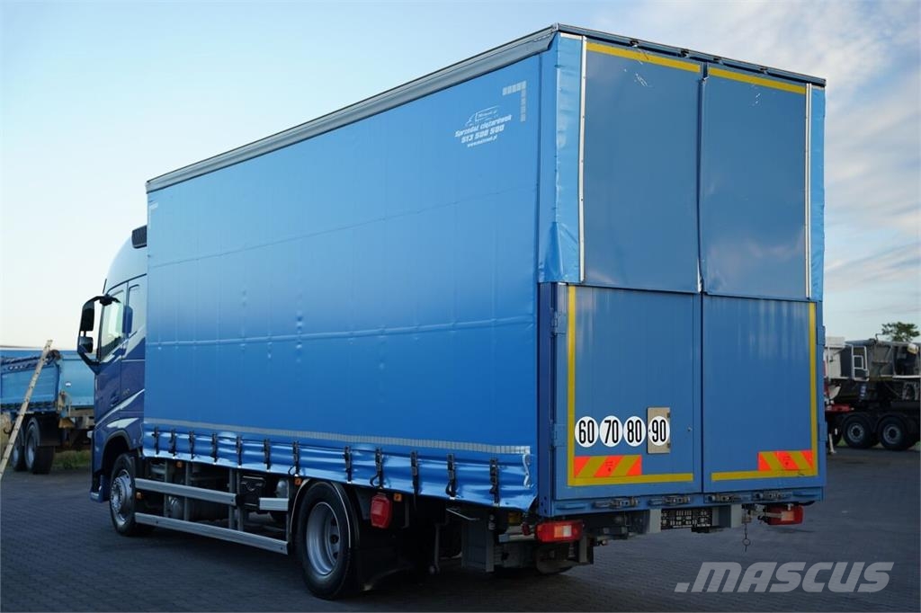 Volvo FH 460 / FIRANKA - 7,4 M / SOLÓWKA / I-PARK COOL  Camión con caja abierta