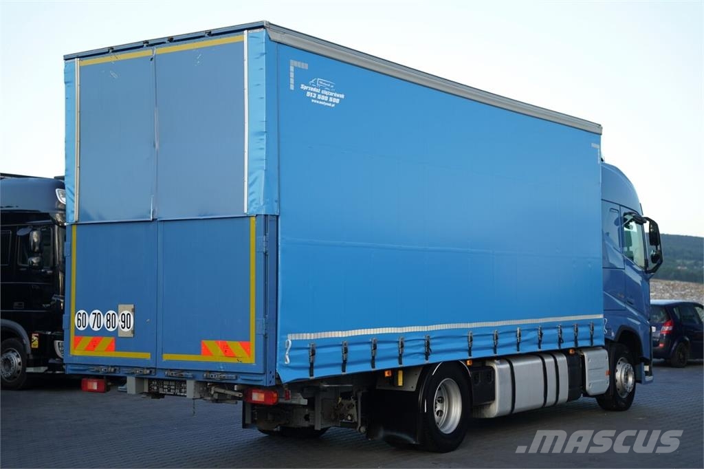 Volvo FH 460 / FIRANKA - 7,4 M / SOLÓWKA / I-PARK COOL  Camión con caja abierta