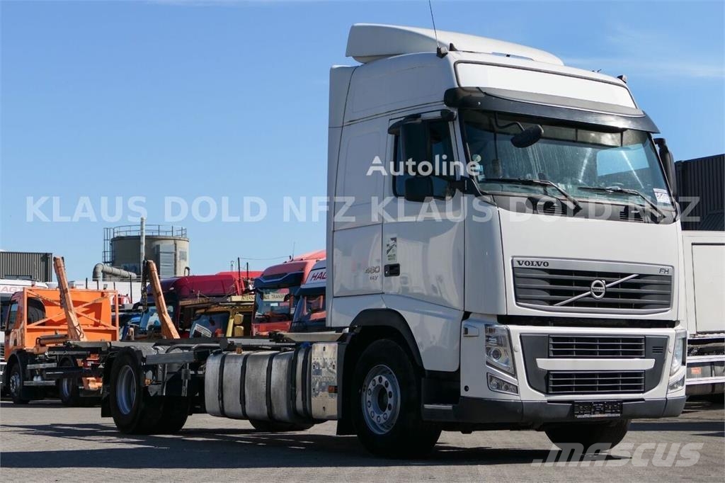 Volvo FH 460 Globetrotter BDF Container Truck / 2 XL Fue Chasis y suspención
