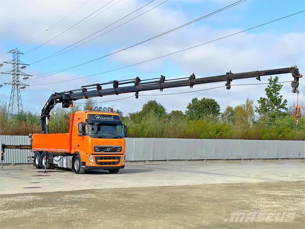 Volvo FH 460 * HIAB 377 E - 7 HIPRO + FUNK * 6x4 Camiones de cama baja