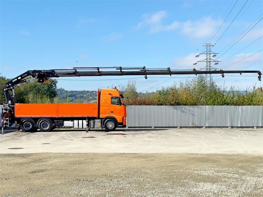 Volvo FH 460 * HIAB 377 E - 7 HIPRO + FUNK * 6x4 Camiones de cama baja