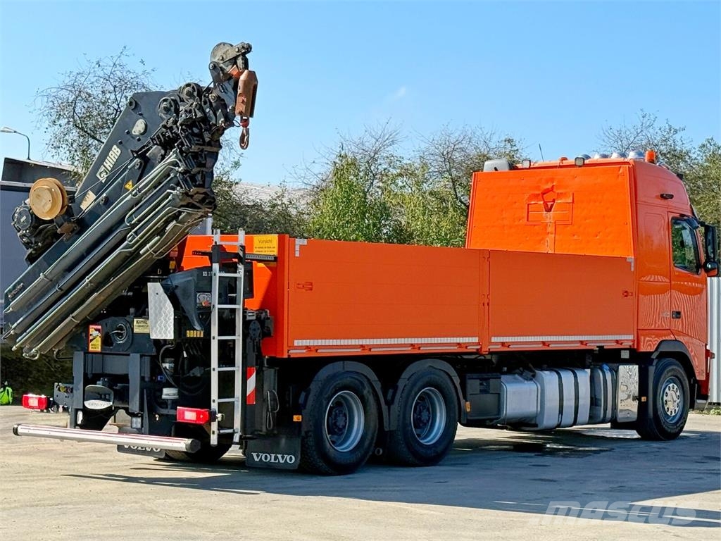 Volvo FH 460 * HIAB 377 E - 7 HIPRO + FUNK * 6x4 Camiones de cama baja