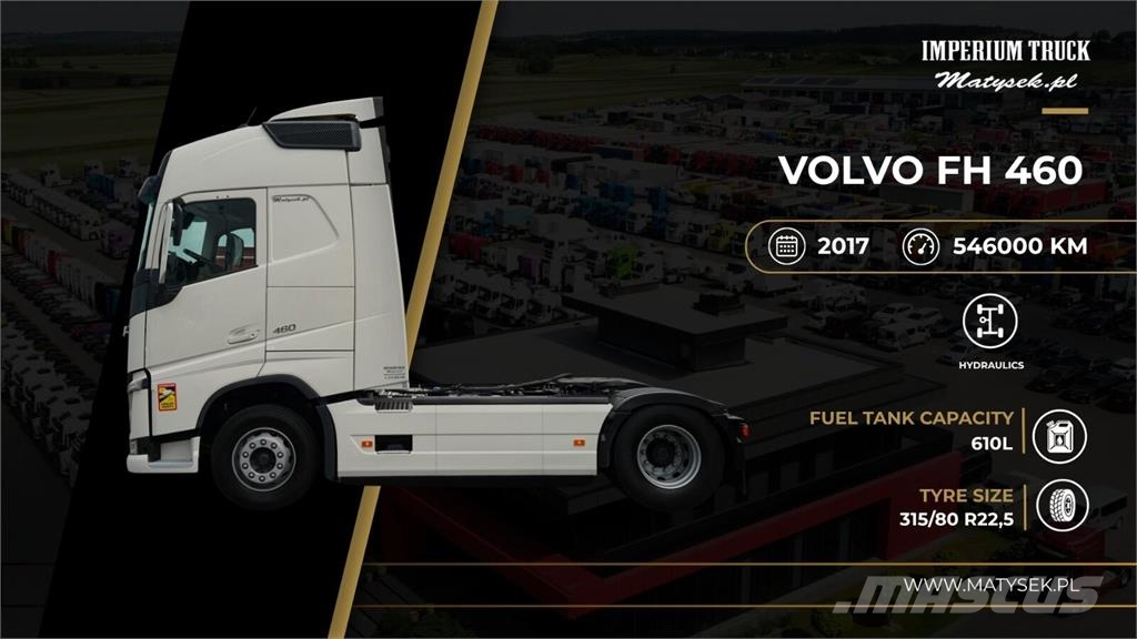 Volvo FH 460 / HYDRAULIKA / I-SHIFT / EURO 6 Sattelzugmaschinen