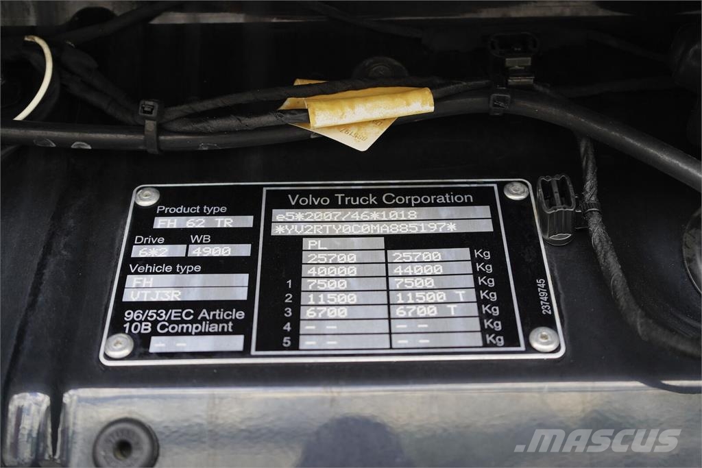 Volvo FH / 460 / I – SAVE / ACC / EURO 6 / ZESTAW PRZEJA Camión con caja abierta