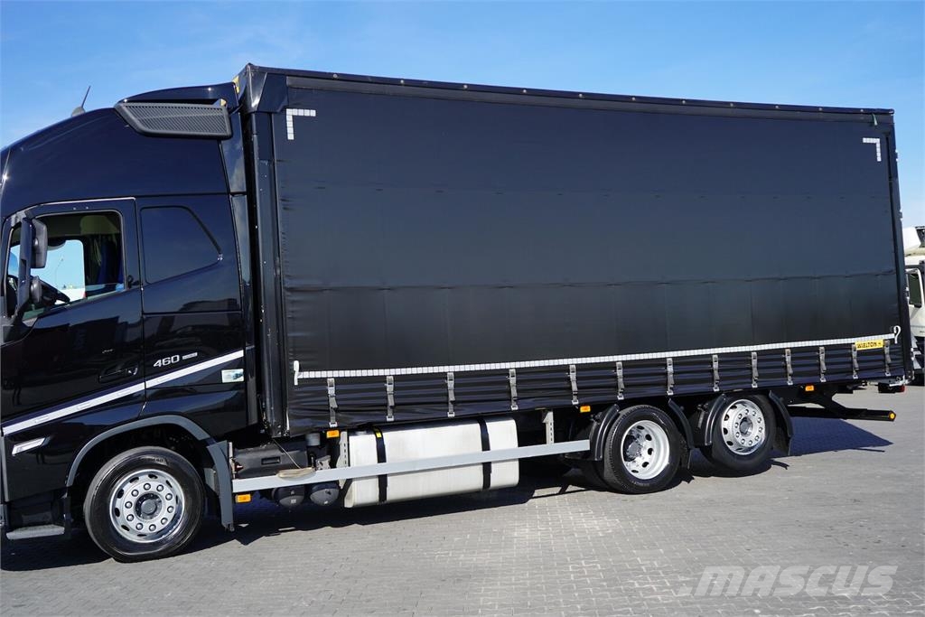 Volvo FH / 460 / I – SAVE / FIRANKA / ACC / E 6 / 19 PAL Priekabos su tentu