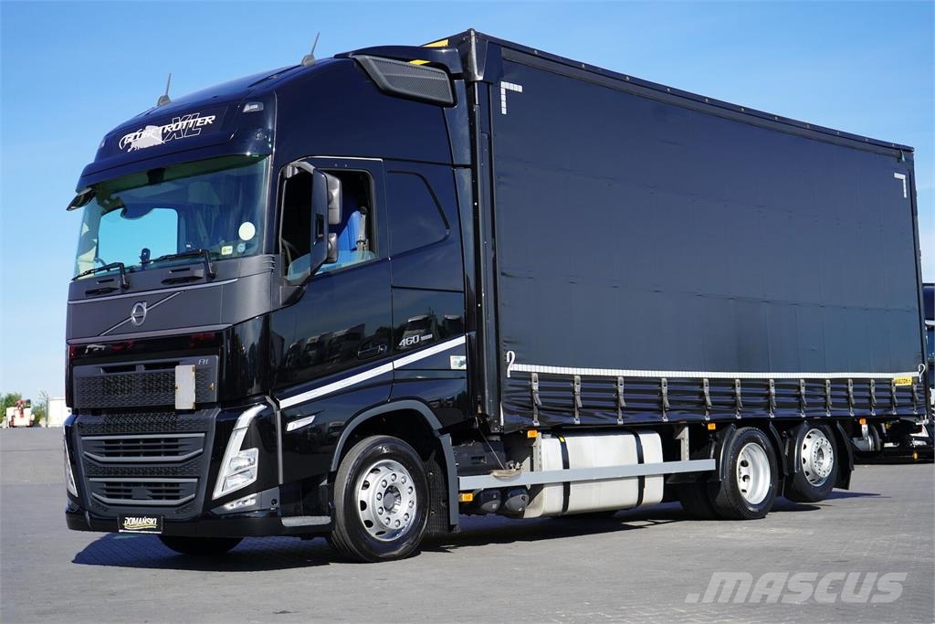 Volvo FH / 460 / I – SAVE / FIRANKA / ACC / E 6 / 19 PAL Priekabos su tentu