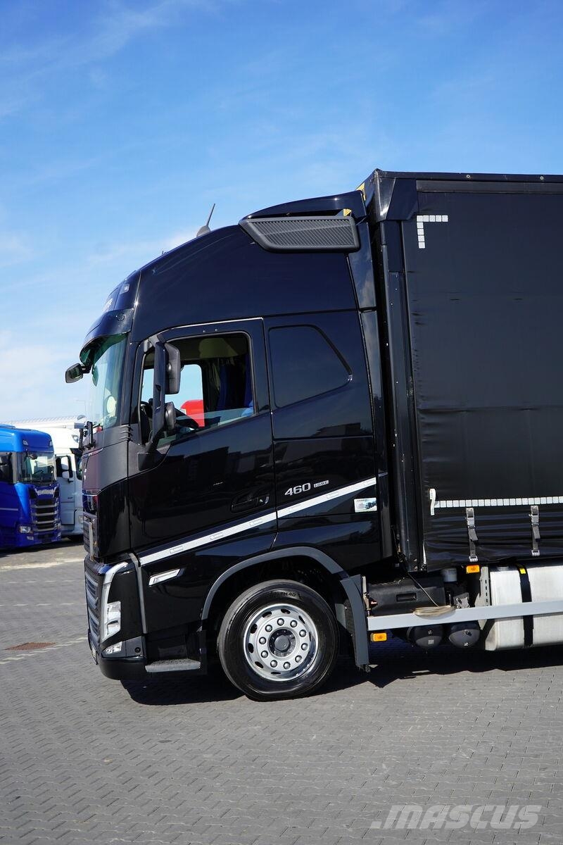 Volvo FH / 460 / I – SAVE / FIRANKA / ACC / E 6 / 19 PAL Priekabos su tentu