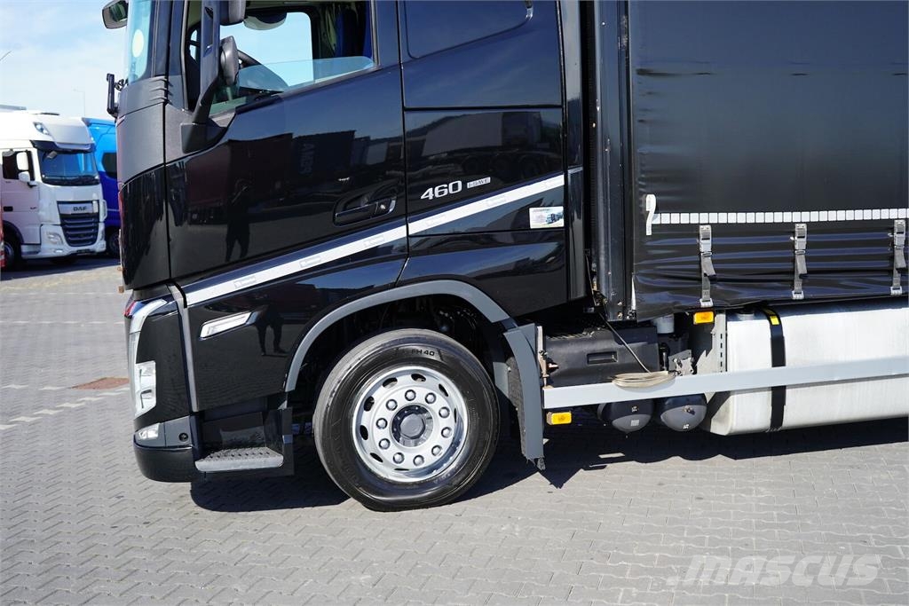 Volvo FH / 460 / I – SAVE / FIRANKA / ACC / E 6 / 19 PAL Priekabos su tentu