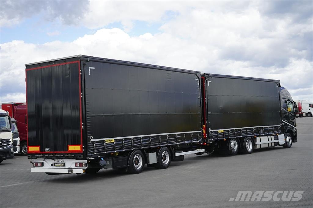 Volvo FH / 460 / I – SAVE / ACC / EURO 6 / ZESTAW PRZEJA Camión con caja abierta