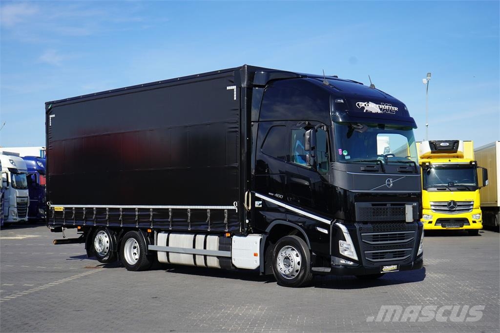 Volvo FH / 460 / I – SAVE / FIRANKA / ACC / E 6 / 19 PAL Priekabos su tentu