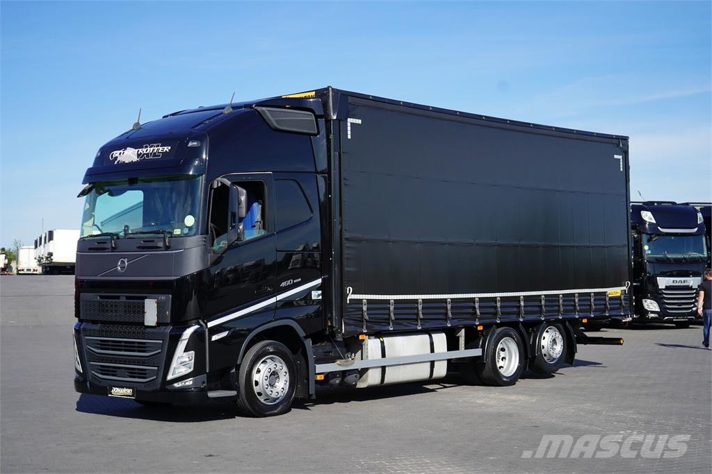 Volvo FH / 460 / I – SAVE / FIRANKA / ACC / E 6 / 19 PAL Priekabos su tentu