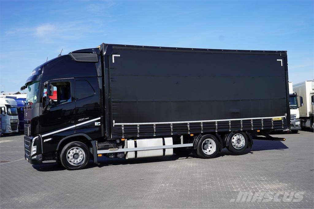 Volvo FH / 460 / I – SAVE / FIRANKA / ACC / E 6 / 19 PAL Priekabos su tentu