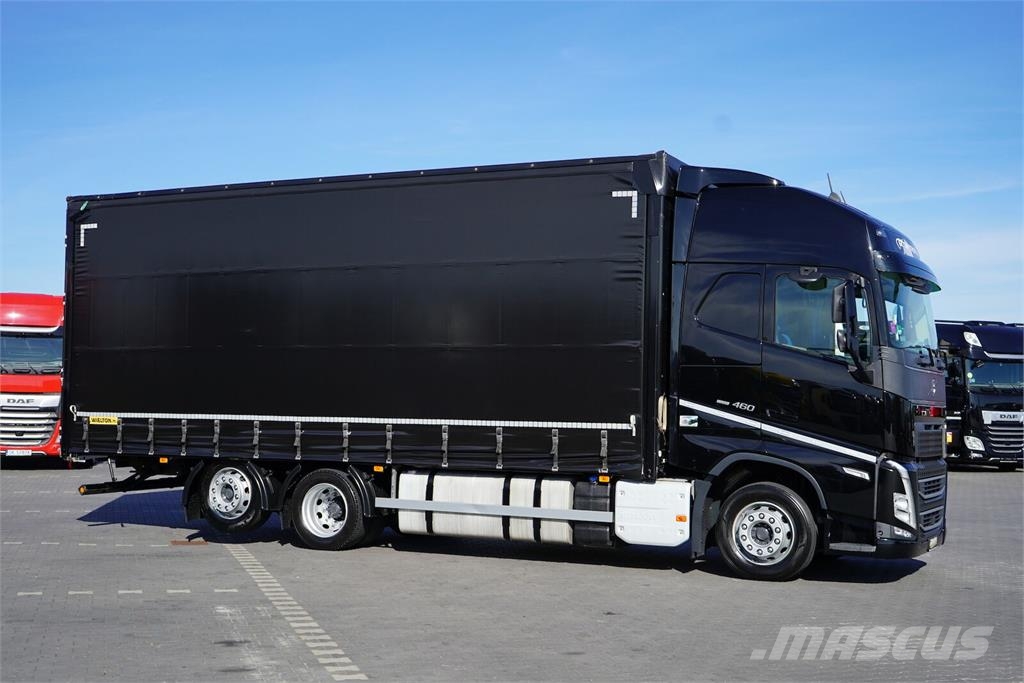 Volvo FH / 460 / I – SAVE / FIRANKA / ACC / E 6 / 19 PAL Priekabos su tentu