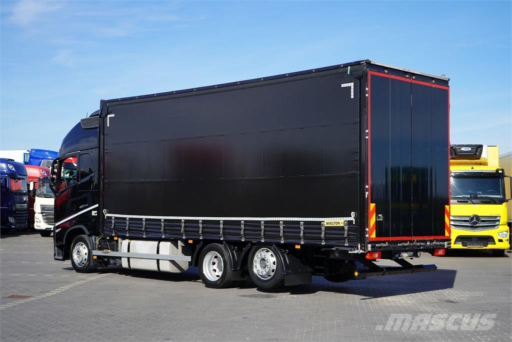 Volvo FH / 460 / I – SAVE / FIRANKA / ACC / E 6 / 19 PAL Priekabos su tentu