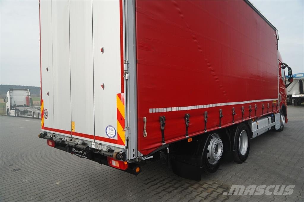 Volvo FH 460 / SOLÓWKA / I-SAVE / I-PARK COOL / OŚ PODN Curtain sider trucks