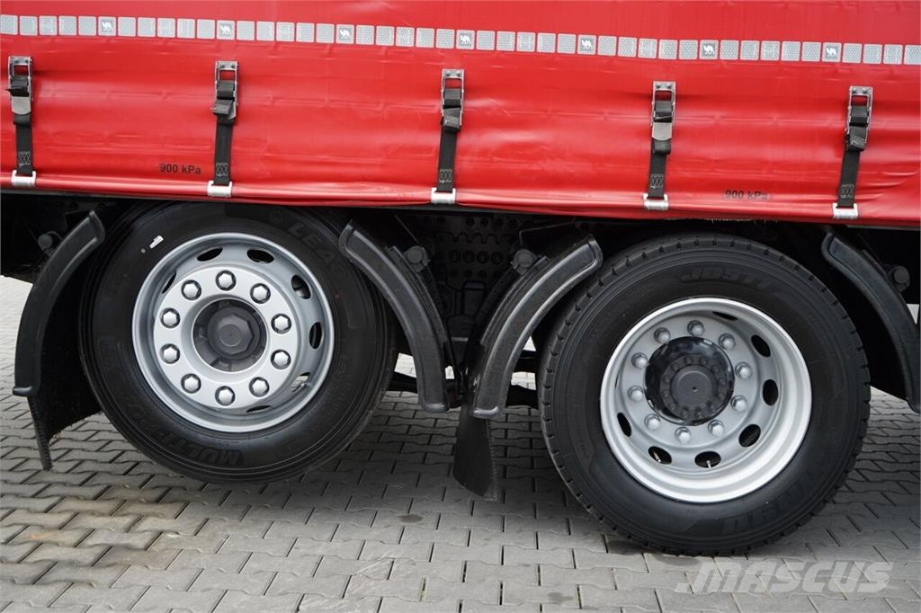 Volvo FH 460 / SOLÓWKA / I-SAVE / I-PARK COOL / OŚ PODN Curtain sider trucks