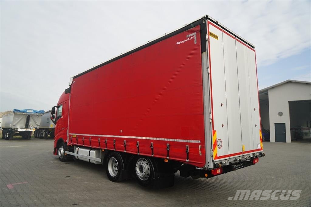 Volvo FH 460 / SOLÓWKA / I-SAVE / I-PARK COOL / OŚ PODN Curtain sider trucks