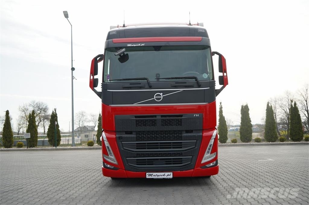 Volvo FH 460 / SOLÓWKA / I-SAVE / I-PARK COOL / OŚ PODN Curtain sider trucks