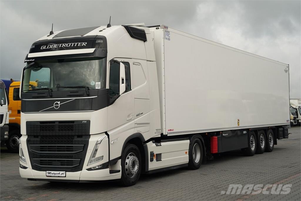 Volvo FH 460 / XXL / + CHŁODNIA SCHMITZ / 2 OSIE PODNOSZ وحدات الجر