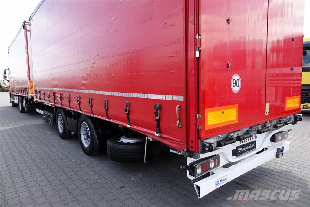 Volvo FH 460  / ZESTAW TANDEM 120 M3 / I-PARK COOL / WIE Camión con caja abierta