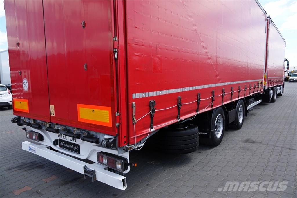 Volvo FH 460  / ZESTAW TANDEM 120 M3 / I-PARK COOL / WIE Camión con caja abierta