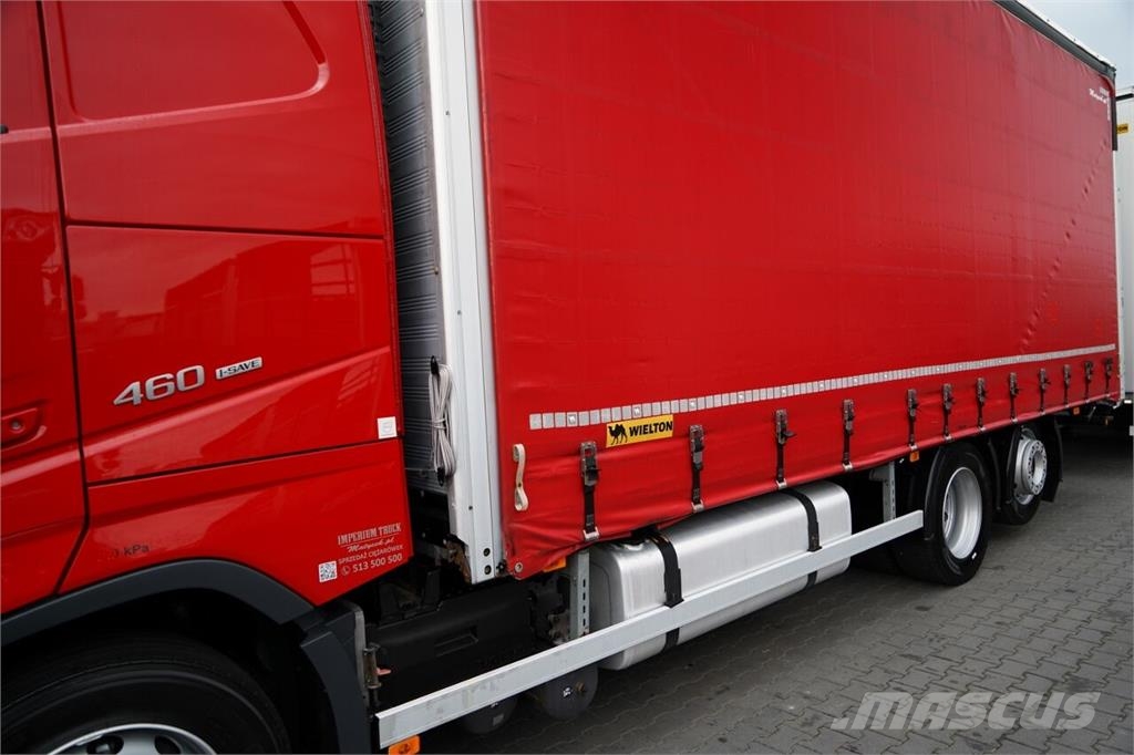 Volvo FH 460 / ZESTAW TANDEM 120 M3 / PRZEJAZDOWY / I-PA Camión con caja abierta