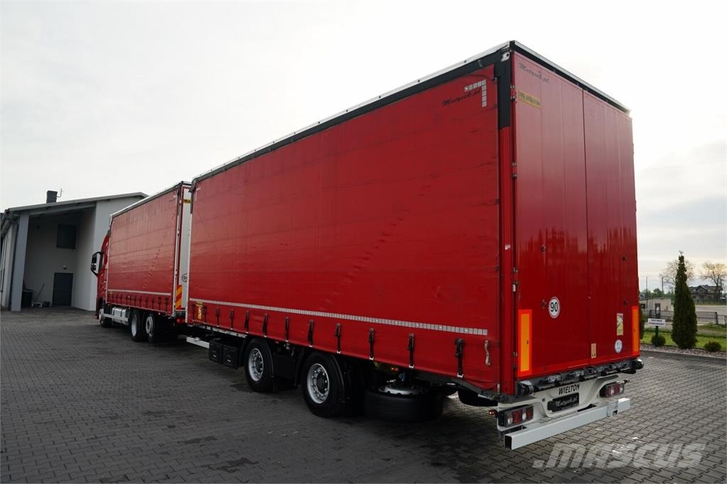 Volvo FH 460 / ZESTAW TANDEM / 120 M3 / PRZEJAZDOWY / I- Camión con caja abierta