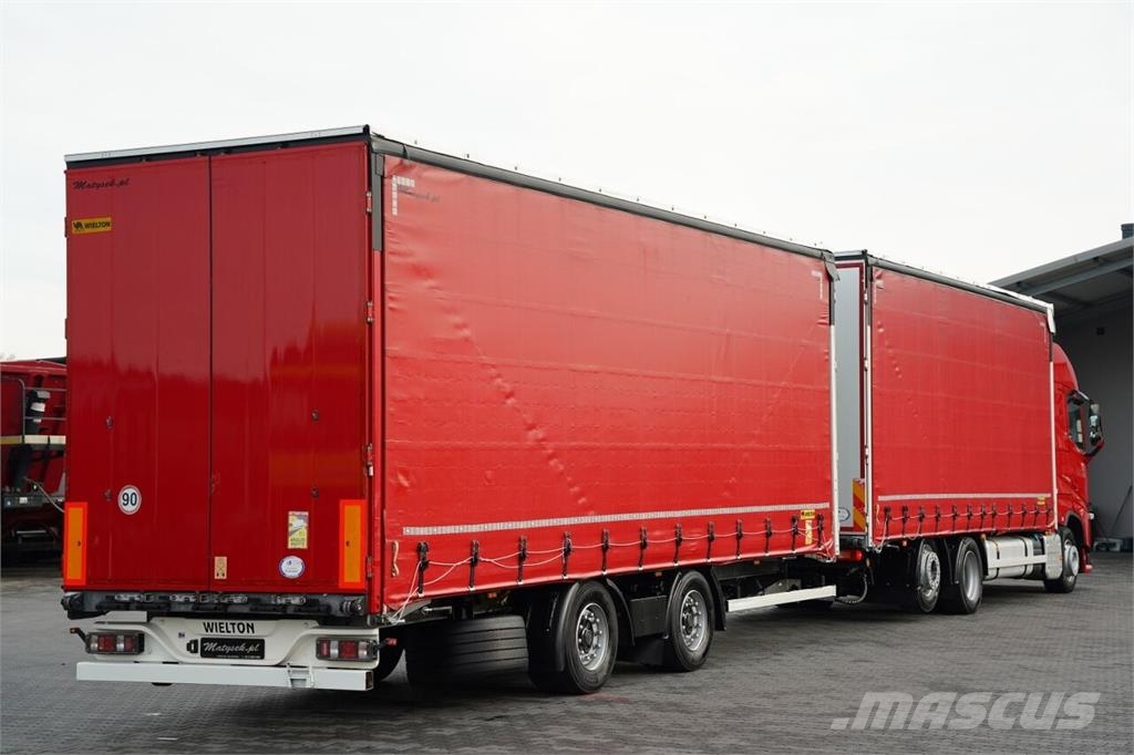 Volvo FH 460 / ZESTAW TANDEM / 120 M3 / PRZEJAZDOWY / I- Camión con caja abierta