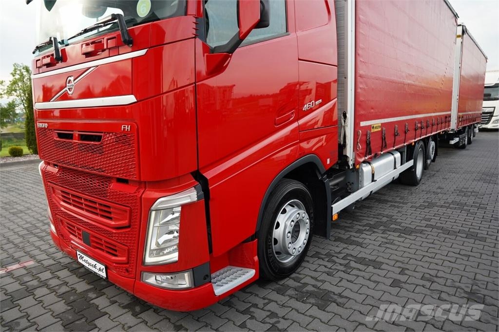 Volvo FH 460 / ZESTAW TANDEM / 120 M3 / PRZEJAZDOWY / I- Camión con caja abierta