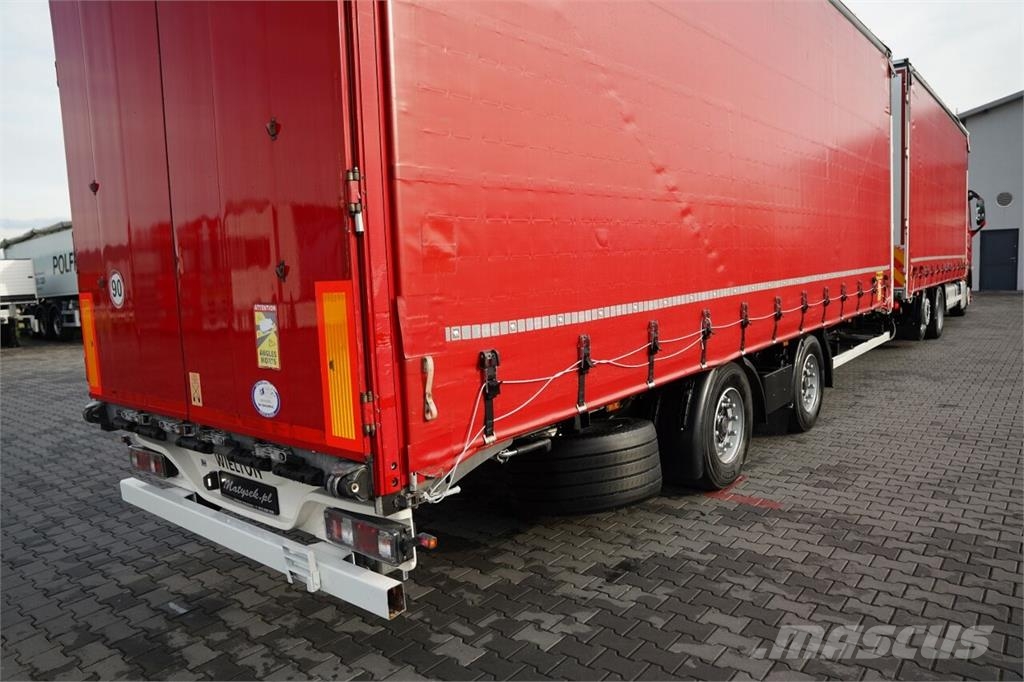 Volvo FH 460 / ZESTAW TANDEM / 120 M3 / PRZEJAZDOWY / I- Camión con caja abierta
