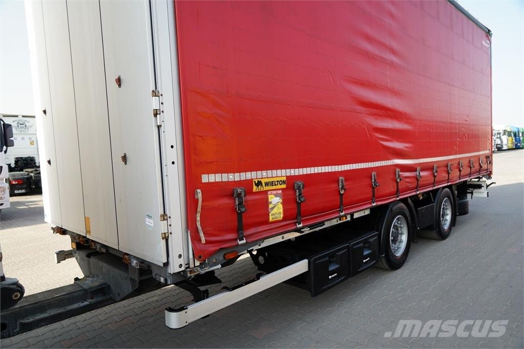 Volvo FH 460 / ZESTAW TANDEM / 120 M3 / PRZEJAZDOWY / I- Camión con caja abierta