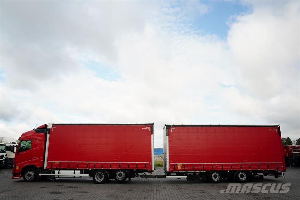 Volvo FH 460 / ZESTAW TANDEM / 120 M3 / PRZEJAZDOWY / I- Camiones de caja de lona