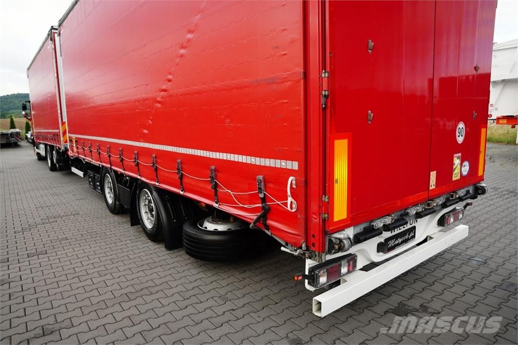 Volvo FH 460 / ZESTAW TANDEM / 120 M3 / PRZEJAZDOWY / I- Camiones de caja de lona