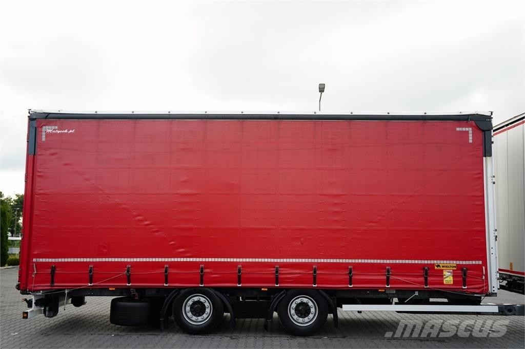 Volvo FH 460 / ZESTAW TANDEM / 120 M3 / PRZEJAZDOWY / I- Camiones de caja de lona