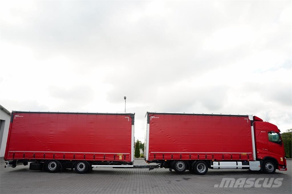 Volvo FH 460 / ZESTAW TANDEM / 120 M3 / PRZEJAZDOWY / I- Camiones de caja de lona