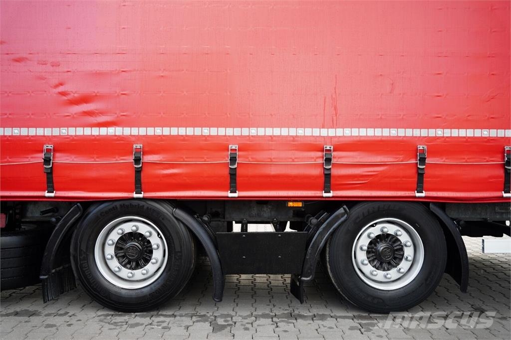 Volvo FH 460 / ZESTAW TANDEM / 120 M3 / PRZEJAZDOWY / I- Camiones de caja de lona