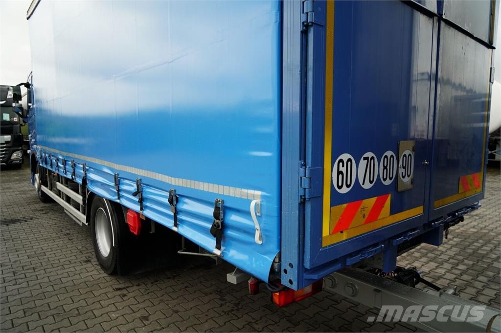 Volvo FH 460 / ZESTAW TANDEM / 120 M3 / PRZEJAZDOWY / FI Elhúzható ponyvás