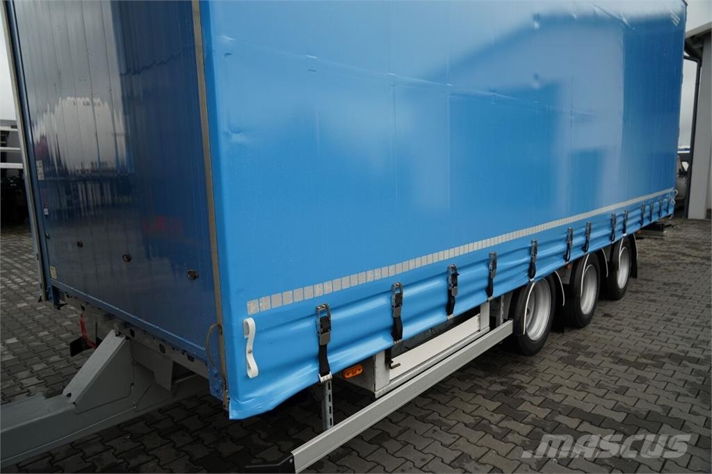 Volvo FH 460 / ZESTAW TANDEM / 120 M3 / PRZEJAZDOWY / FI Elhúzható ponyvás