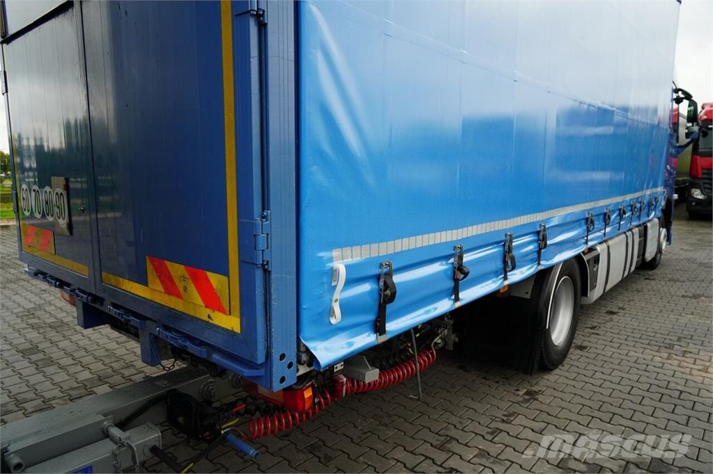 Volvo FH 460 / ZESTAW TANDEM / 120 M3 / PRZEJAZDOWY / FI Elhúzható ponyvás