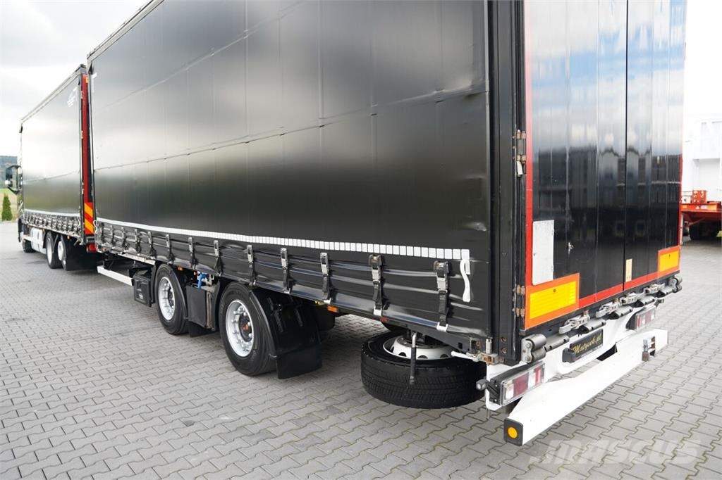 Volvo FH 460 / ZESTAW TANDEM / 120 M3 / PRZEJAZDOWY / 6x شاحنات بغطاء جانبي