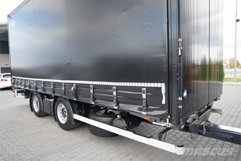 Volvo FH 460 / ZESTAW TANDEM / 120 M3 / PRZEJAZDOWY / 6x شاحنات بغطاء جانبي