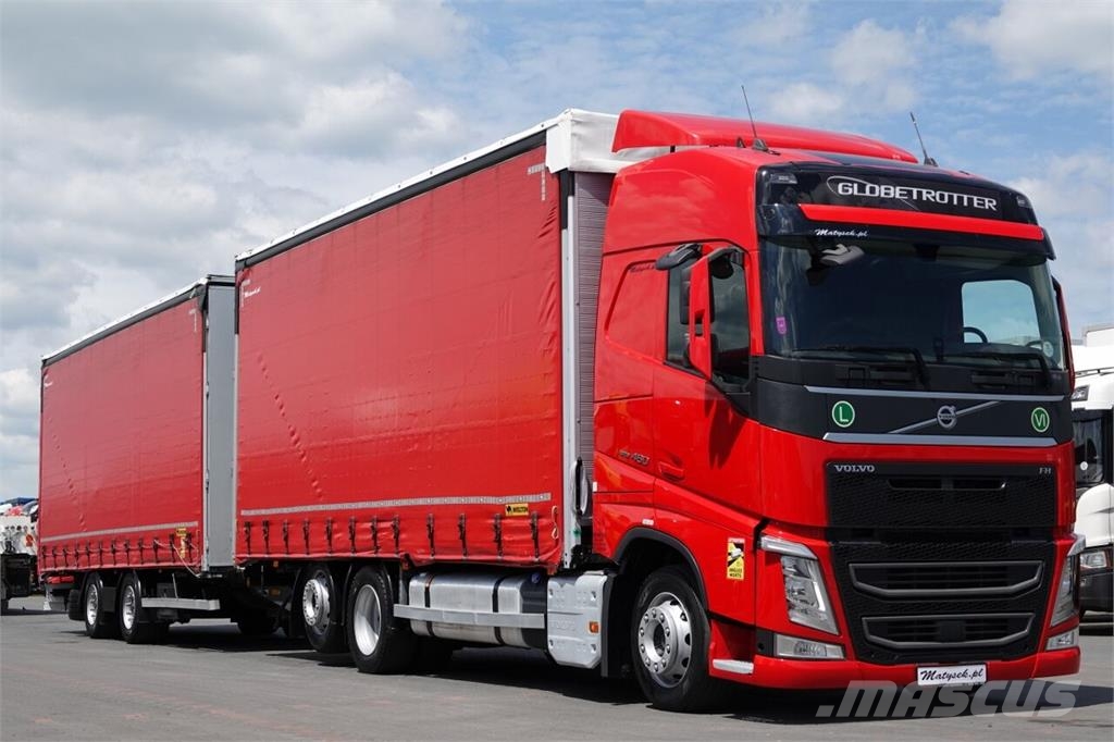 Volvo FH 460  / ZESTAW TANDEM 120 M3 / I-PARK COOL / WIE Camión con caja abierta