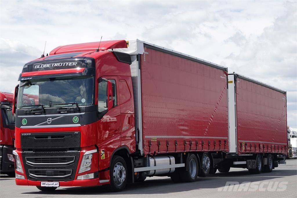 Volvo FH 460  / ZESTAW TANDEM 120 M3 / I-PARK COOL / WIE Camión con caja abierta