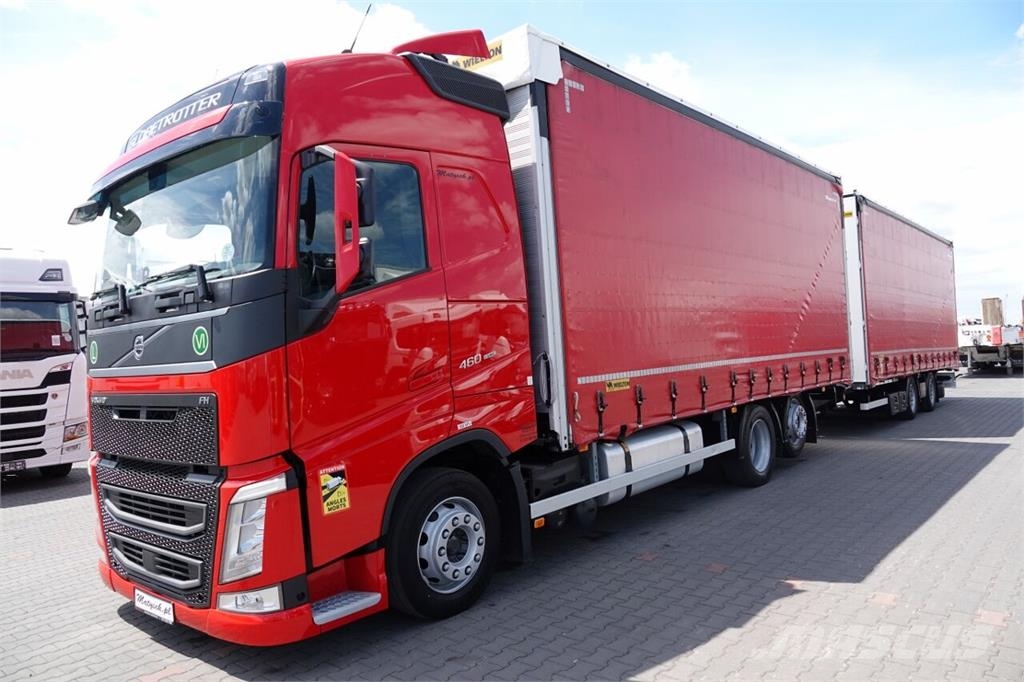 Volvo FH 460  / ZESTAW TANDEM 120 M3 / I-PARK COOL / WIE Camión con caja abierta