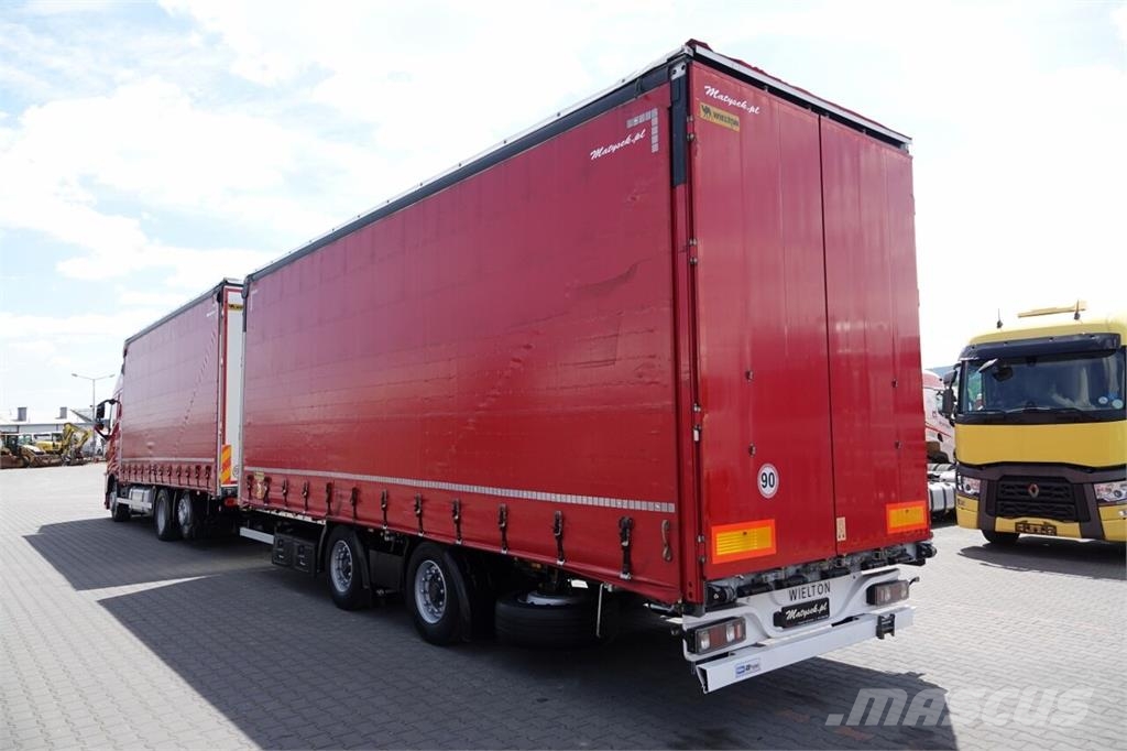 Volvo FH 460  / ZESTAW TANDEM 120 M3 / I-PARK COOL / WIE Camión con caja abierta